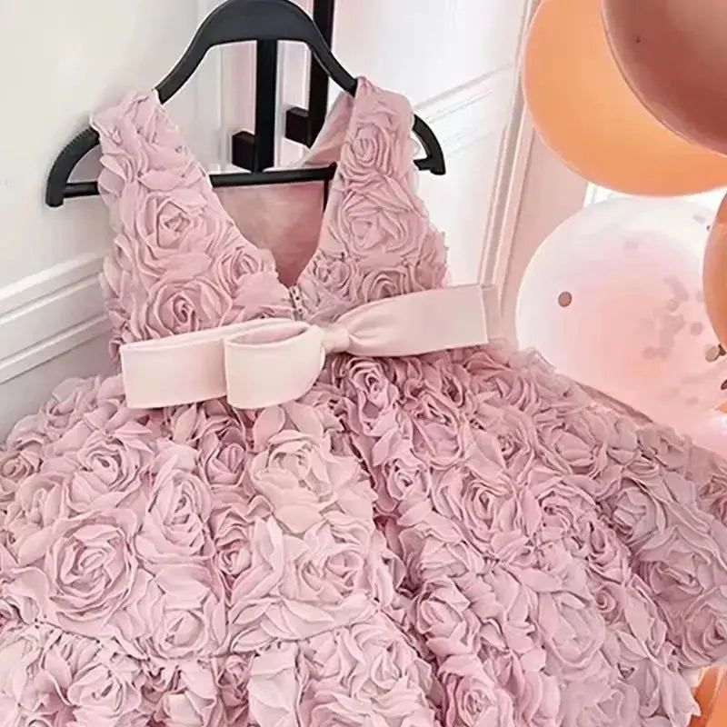 Baby Dress Children' Floral Baby Princess Birthday Party Children's Wear Girls Dress Natalia Home Fashion Natalia Home Fashion