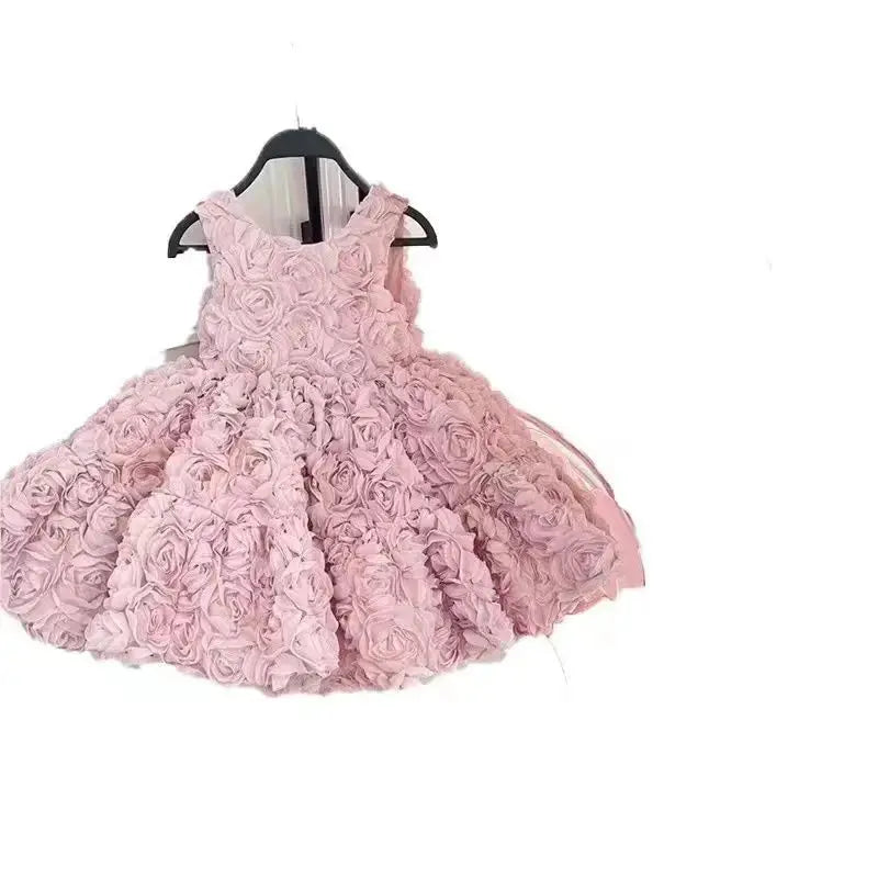 Baby Dress Children' Floral Baby Princess Birthday Party Children's Wear Girls Dress Natalia Home Fashion Natalia Home Fashion