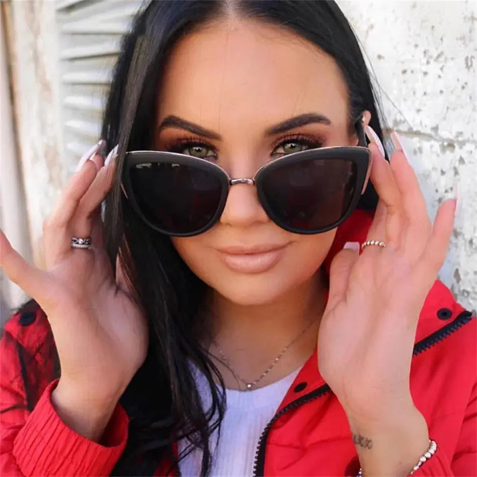 Fashion Cat eye Sunglasses Women Vintage Gradient Glasses Retro Cat Eye Sun Glasses For Female Eyewear UV400 Natalia Home Fashion Natalia Home Fashion