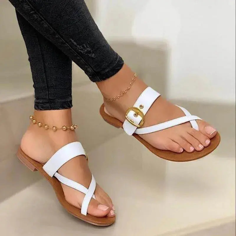 Fashion Clip Toe Flat Women's Flip Flops Casual Flat Ladies Slippers Natalia Home Fashion Natalia Home Fashion