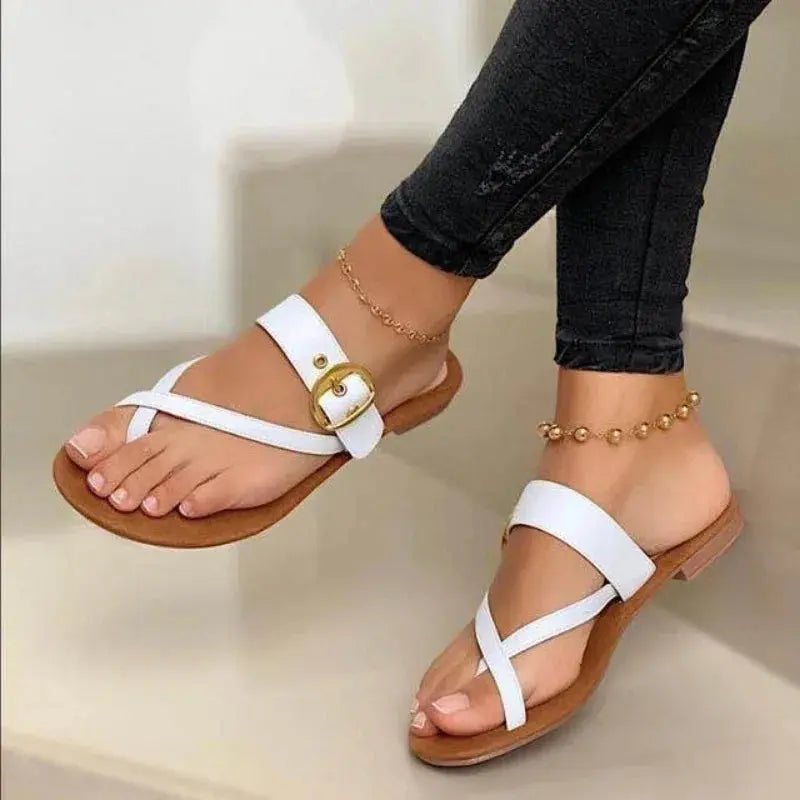 Fashion Clip Toe Flat Women's Flip Flops Casual Flat Ladies Slippers Natalia Home Fashion Natalia Home Fashion