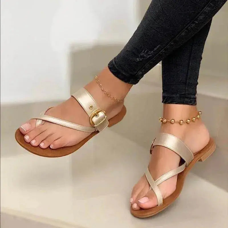 Fashion Clip Toe Flat Women's Flip Flops Casual Flat Ladies Slippers Natalia Home Fashion Natalia Home Fashion