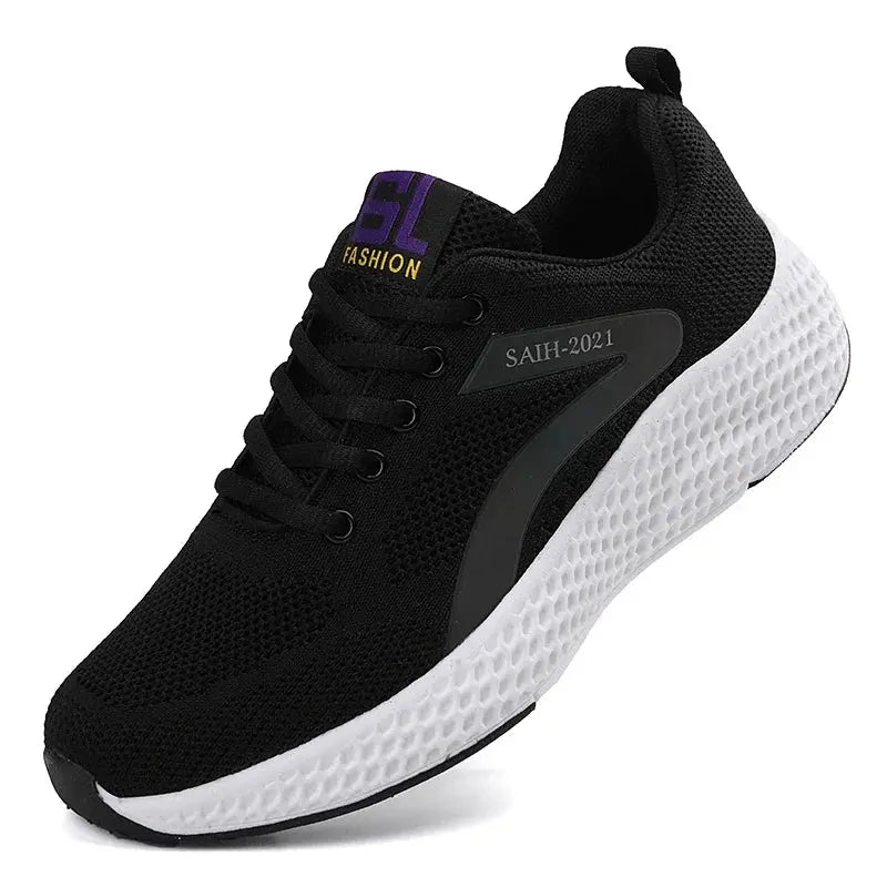Fashion Reflective Design Athletics Running Shoes Women Breathable Soft Casual Sneakers Ladies Non-slip Comfortable Jogging Shoes Natalia Home Fashion Natalia Home Fashion