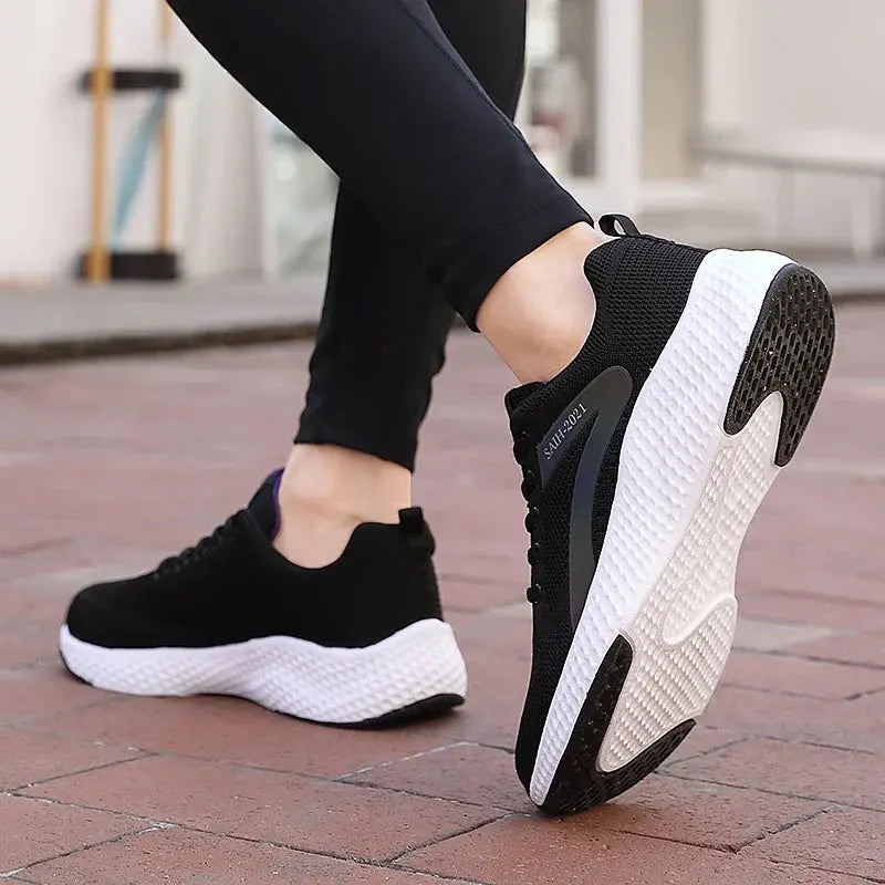 Fashion Reflective Design Athletics Running Shoes Women Breathable Soft Casual Sneakers Ladies Non-slip Comfortable Jogging Shoes Natalia Home Fashion Natalia Home Fashion