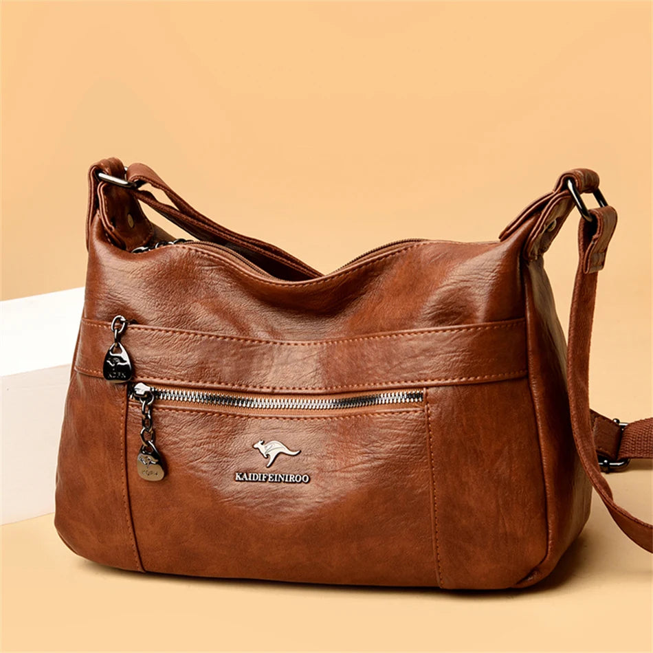 Genuine Brand Leather Sac Luxury Handbags Purses Women Bags Designer Shoulder Crossbody Messenger Bags Female Hand Bag