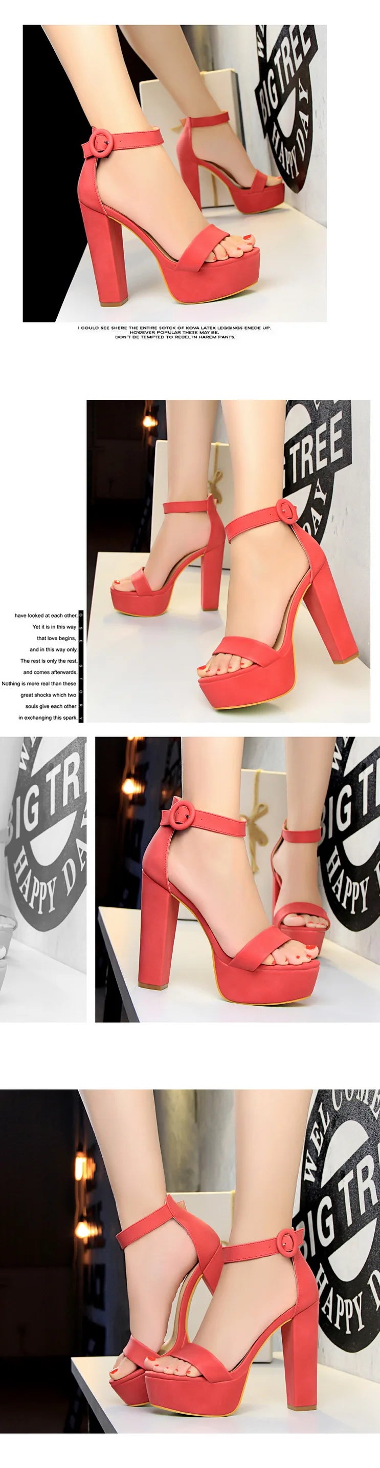 High Heels Ladies Shoes Fashion Women Sandals Sexy Platform Sandals Wedding Women Shoes