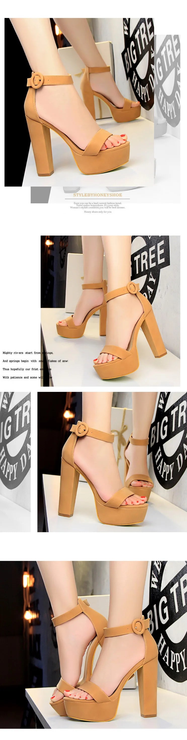 High Heels Ladies Shoes Fashion Women Sandals Sexy Platform Sandals Wedding Women Shoes
