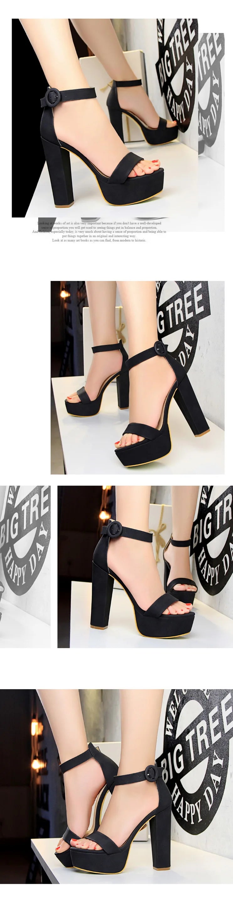 High Heels Ladies Shoes Fashion Women Sandals Sexy Platform Sandals Wedding Women Shoes