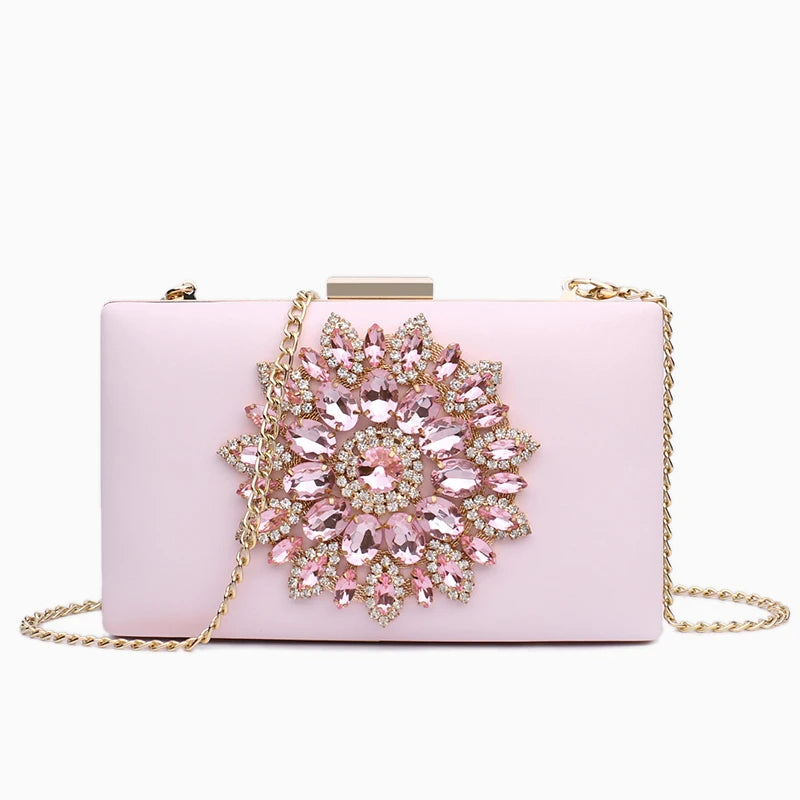 Women Clutch Bag Wedding Clutch Purse Bridal Evening Crystal Summer Bags for Women Luxury Small Crossbody Bags