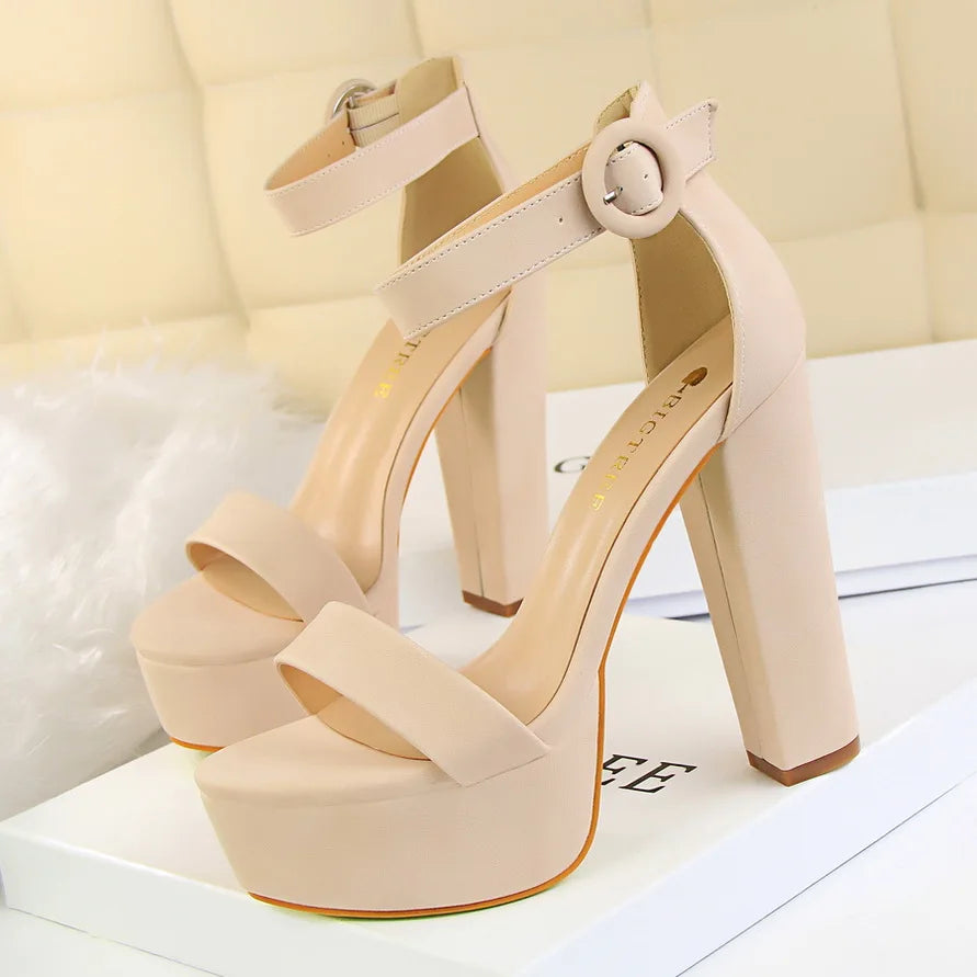 High Heels Ladies Shoes Fashion Women Sandals Sexy Platform Sandals Wedding Women Shoes