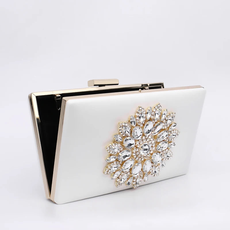 Women Clutch Bag Wedding Clutch Purse Bridal Evening Crystal Summer Bags for Women Luxury Small Crossbody Bags
