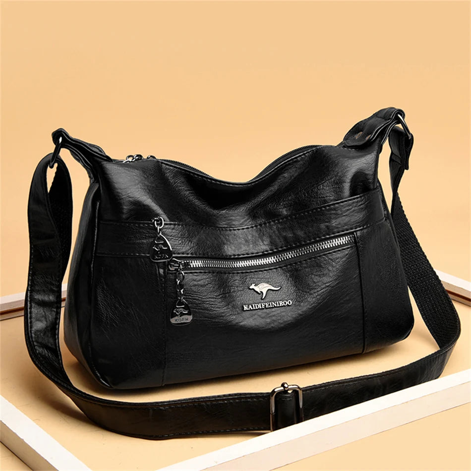 Genuine Brand Leather Sac Luxury Handbags Purses Women Bags Designer Shoulder Crossbody Messenger Bags Female Hand Bag