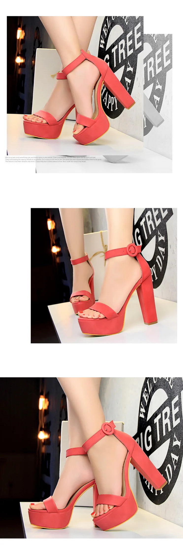 High Heels Ladies Shoes Fashion Women Sandals Sexy Platform Sandals Wedding Women Shoes