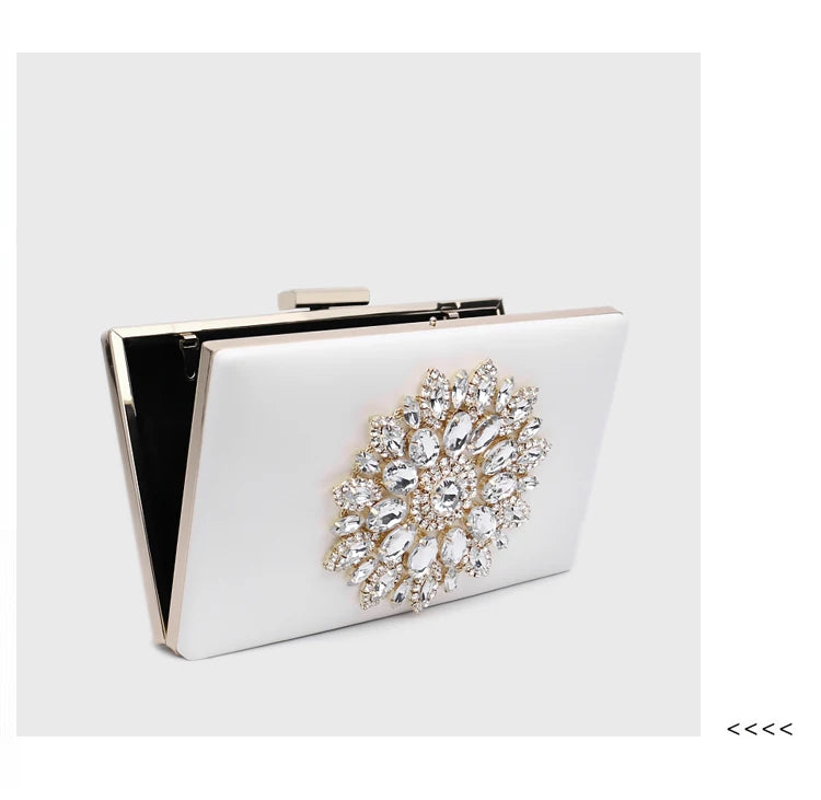 Women Clutch Bag Wedding Clutch Purse Bridal Evening Crystal Summer Bags for Women Luxury Small Crossbody Bags