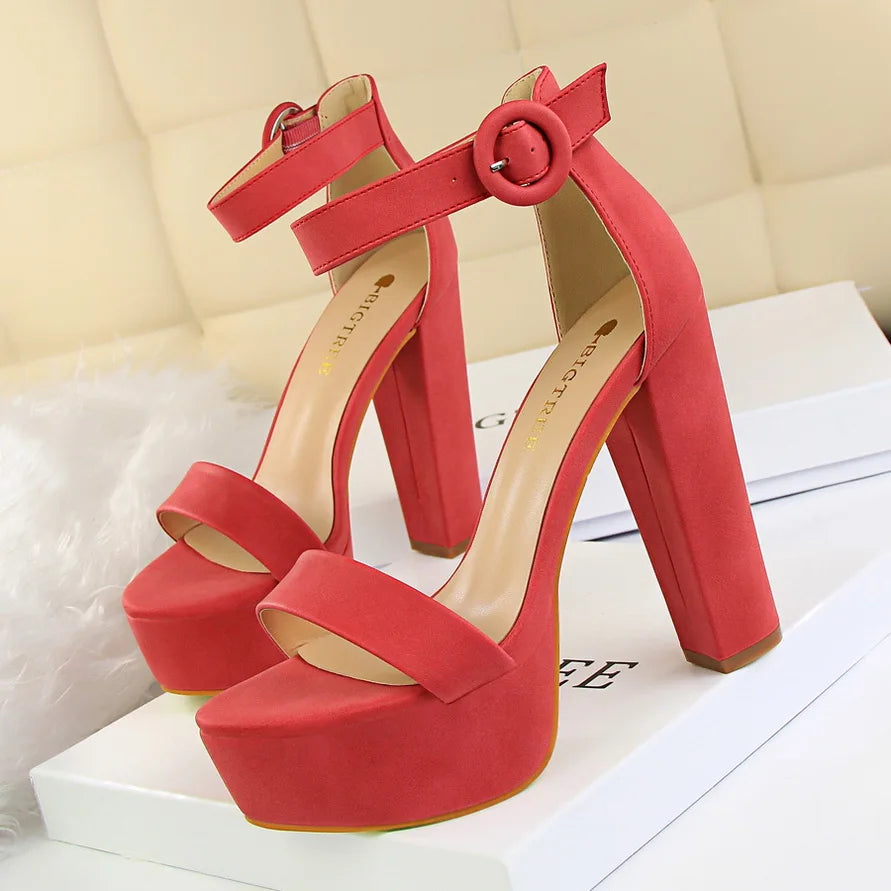 High Heels Ladies Shoes Fashion Women Sandals Sexy Platform Sandals Wedding Women Shoes