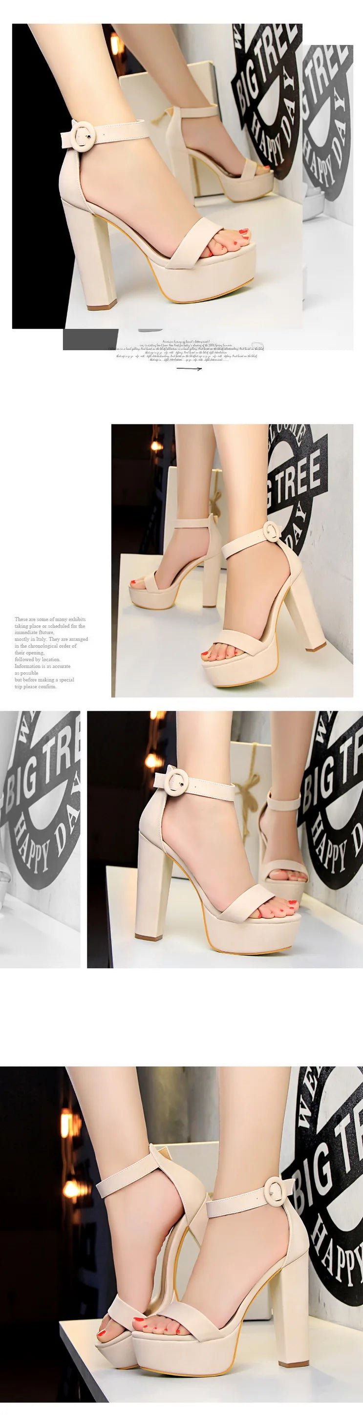 High Heels Ladies Shoes Fashion Women Sandals Sexy Platform Sandals Wedding Women Shoes