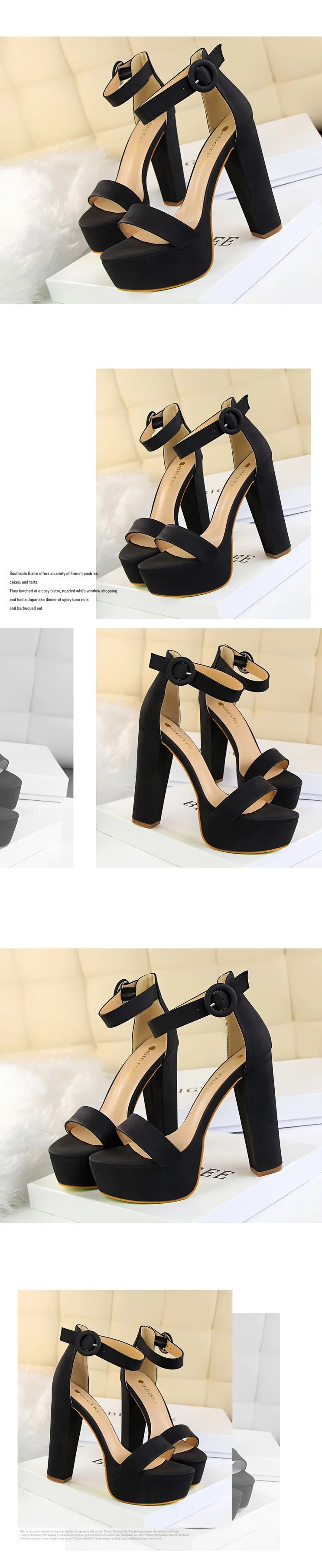 High Heels Ladies Shoes Fashion Women Sandals Sexy Platform Sandals Wedding Women Shoes