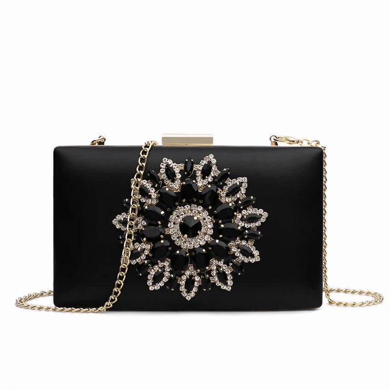 Women Clutch Bag Wedding Clutch Purse Bridal Evening Crystal Summer Bags for Women Luxury Small Crossbody Bags