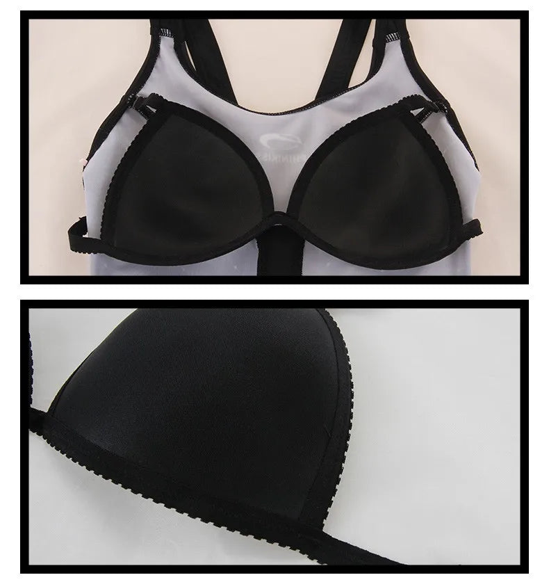Racing Swimsuit Women One Piece Suit Professional Sports Bathing Suit Competition Swimwear Triathlon Bodysuit Beachwear