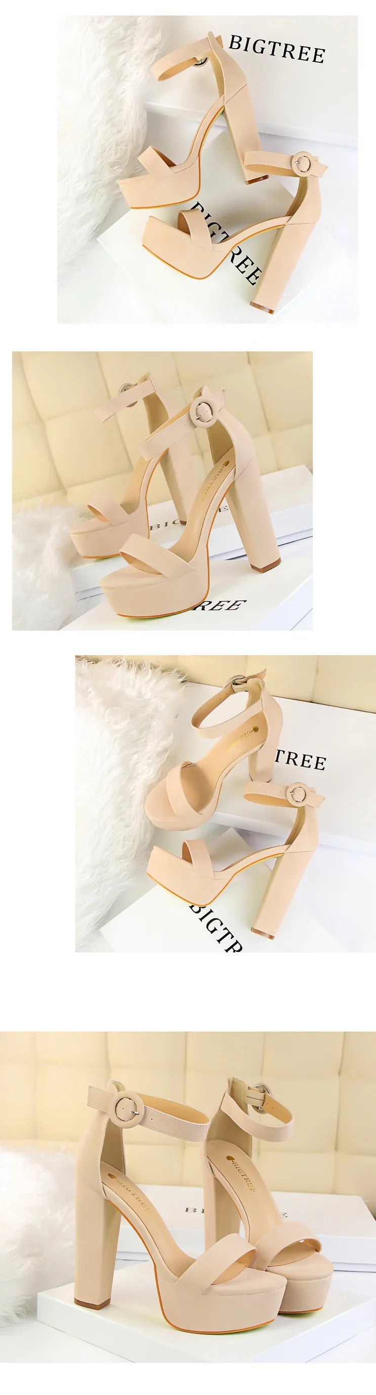 High Heels Ladies Shoes Fashion Women Sandals Sexy Platform Sandals Wedding Women Shoes