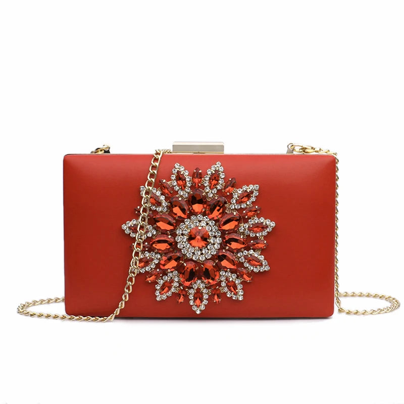 Women Clutch Bag Wedding Clutch Purse Bridal Evening Crystal Summer Bags for Women Luxury Small Crossbody Bags