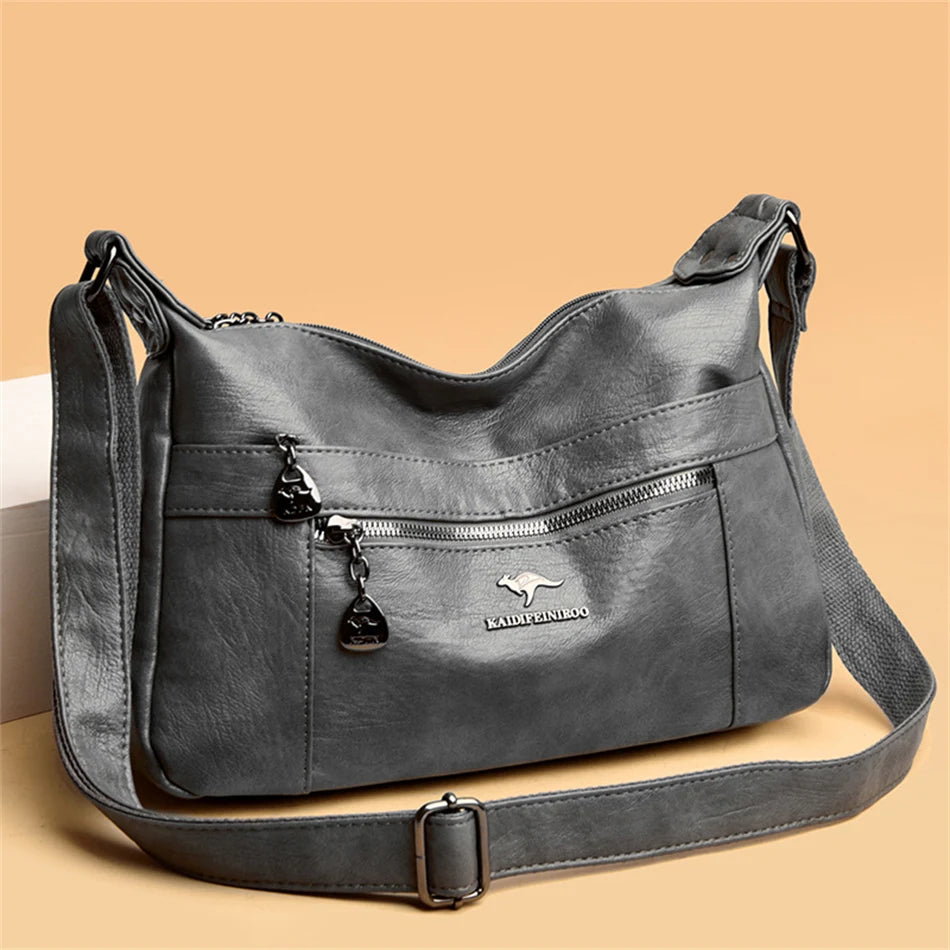 Genuine Brand Leather Sac Luxury Handbags Purses Women Bags Designer Shoulder Crossbody Messenger Bags Female Hand Bag