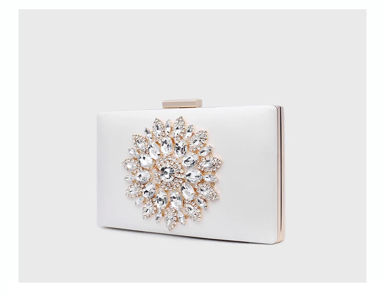 Women Clutch Bag Wedding Clutch Purse Bridal Evening Crystal Summer Bags for Women Luxury Small Crossbody Bags
