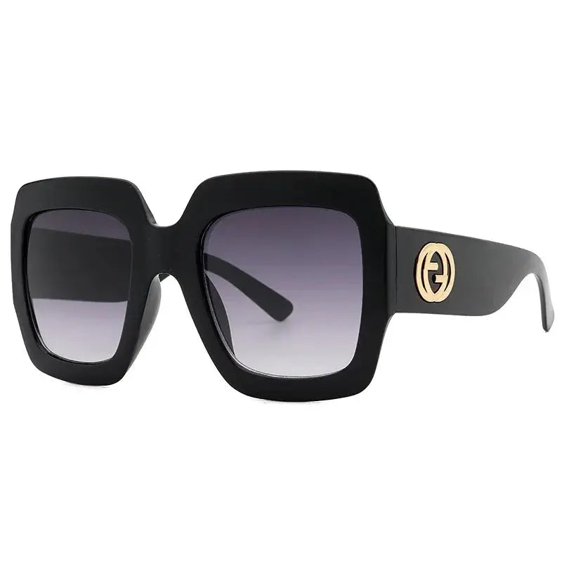 Large Frame Square Sunglasses Women's Brand Designer Fashion Sun Glasses Women Outdoor Travel Eyewear UV400 Natalia Home Fashion C3 Natalia Home Fashion