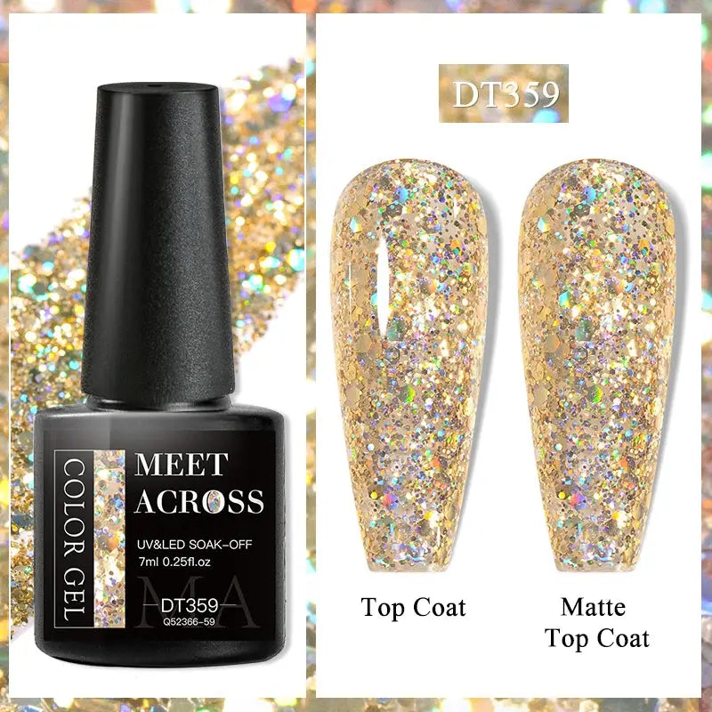 MEET ACROSS 8ML Quick Extension Nail Gel Nude Milk White Gel Nail Polish UV Semi Permanent Nails Art For Manicure Tools Natalia Home Fashion Color-Gel-DT359 Natalia Home Fashion