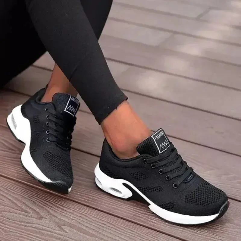 Running Shoes Women Breathable Casual Shoes Outdoor Light Weight Sports Shoes Casual Walking Platform Ladies Sneakers Black 2021 Natalia Home Fashion Natalia Home Fashion