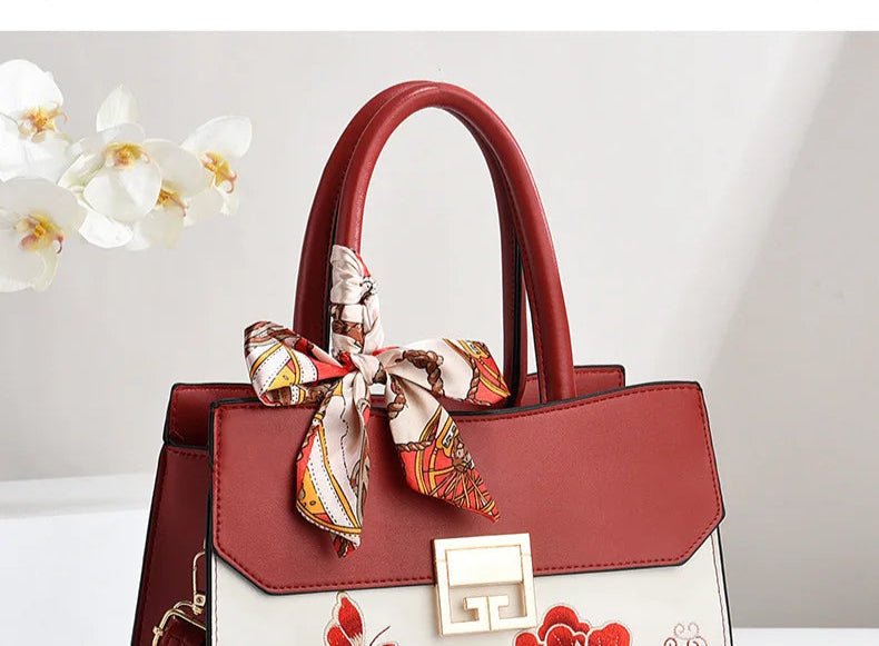 Embroidered Women's Bag Fashion Crossbody bags High Style Versatile Large Capacity Shoulder Handbag Designer Bag