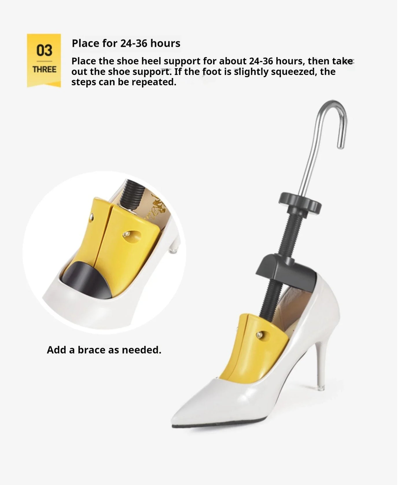1Pcs Professional Shoe Trees Boots Sneakers Shoe Stretchers Woman Heels Shoes Tree Adjustable length width Shoes Stretcher