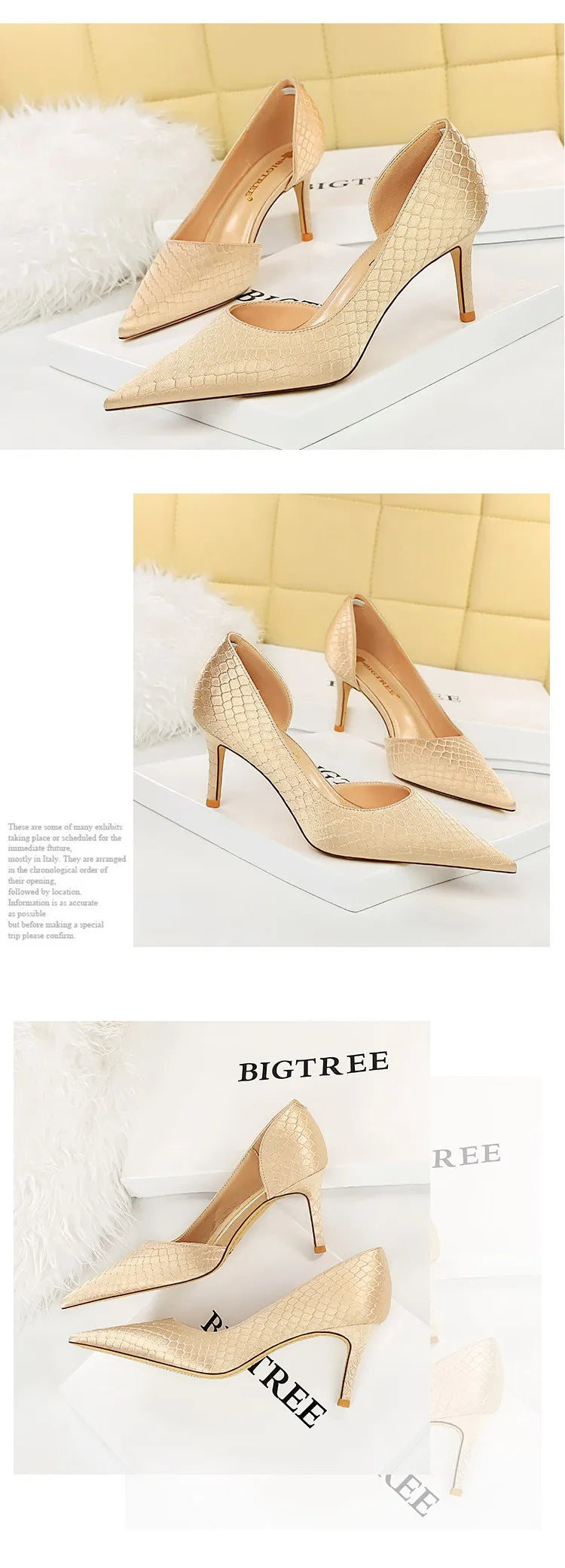 Shoes Woman Pumps Pointed Toe Shallow High Heels Snakeskin Satin Thin Heel Sandals Stiletto Party Shoes