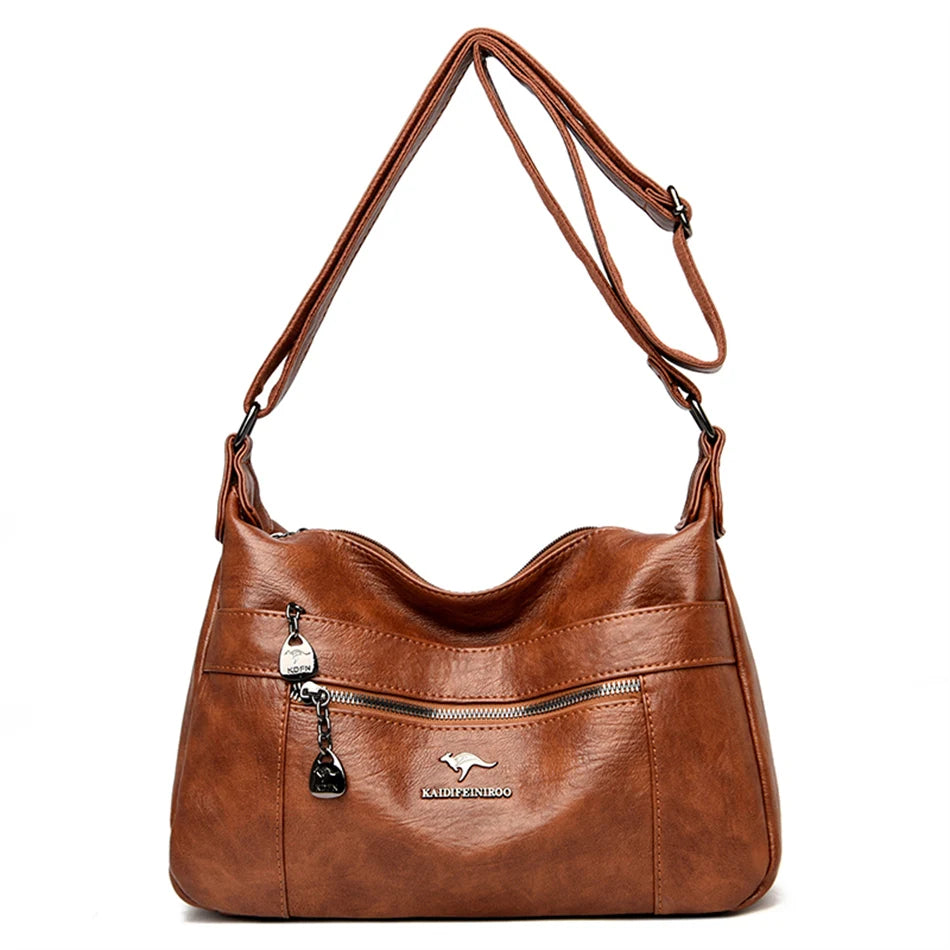 Genuine Brand Leather Sac Luxury Handbags Purses Women Bags Designer Shoulder Crossbody Messenger Bags Female Hand Bag