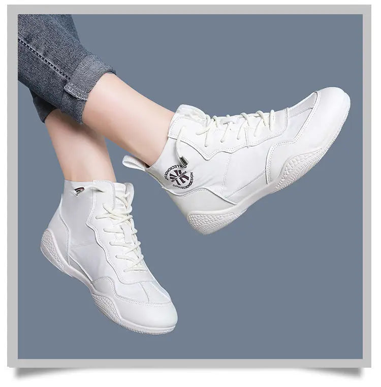Spring Summer High-top Canvas Shoes Thin Breathable All-match Korean Shoes Trend Women Sneakers