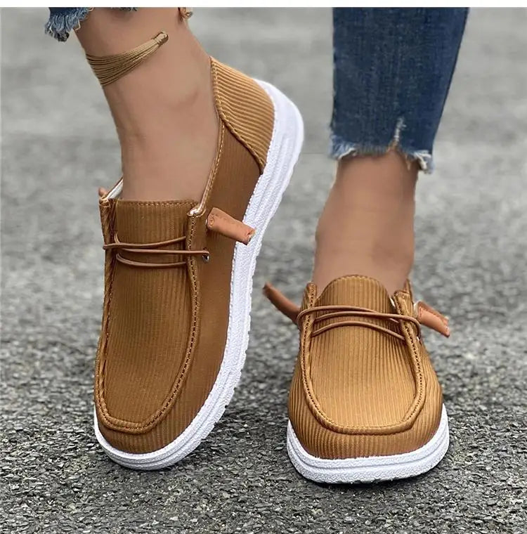 Fashion Women's Sneaker Walking Woman Shoes Soft Female Sneakers Slip On Casual Shoes Women Sneakers