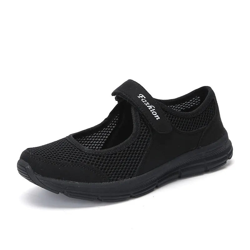 Fashion Women's Sneaker Comfortable Ladies Shoes Mesh Fabric Sneaker Women Platform Tennis Casual Sneaker Woman
