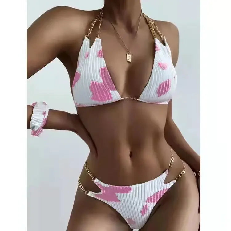 New bikini slim neck sexy bikini swimsuit