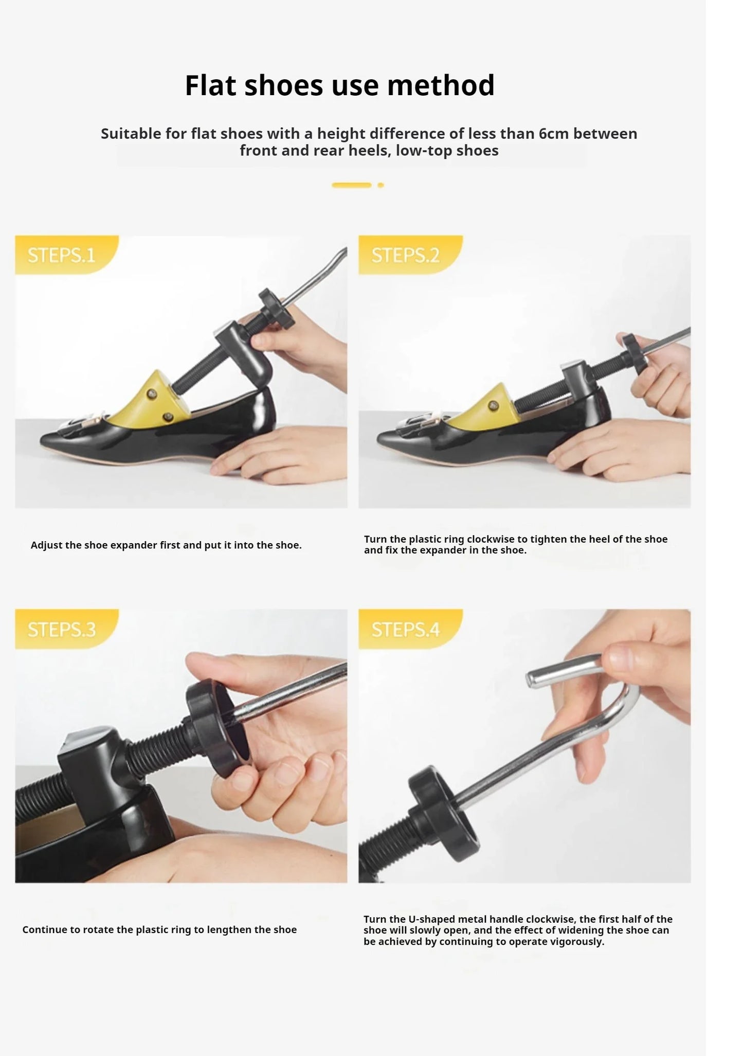 1Pcs Professional Shoe Trees Boots Sneakers Shoe Stretchers Woman Heels Shoes Tree Adjustable length width Shoes Stretcher