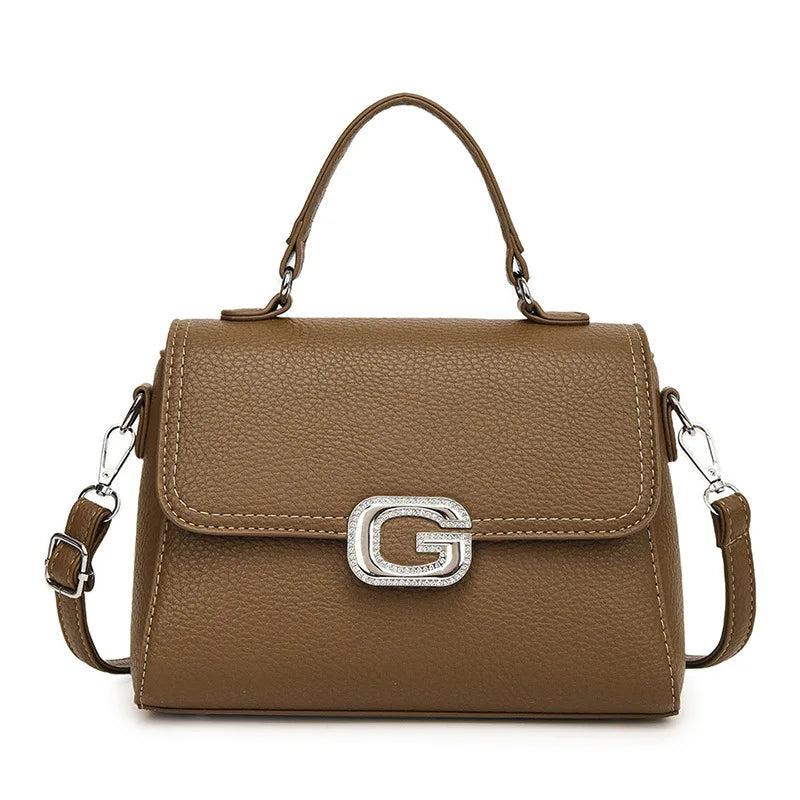 Women's Premium Minimalist Tote Bag - Stylish Shoulder/Crossbody Bag, Classic Large Capacity for Commuting