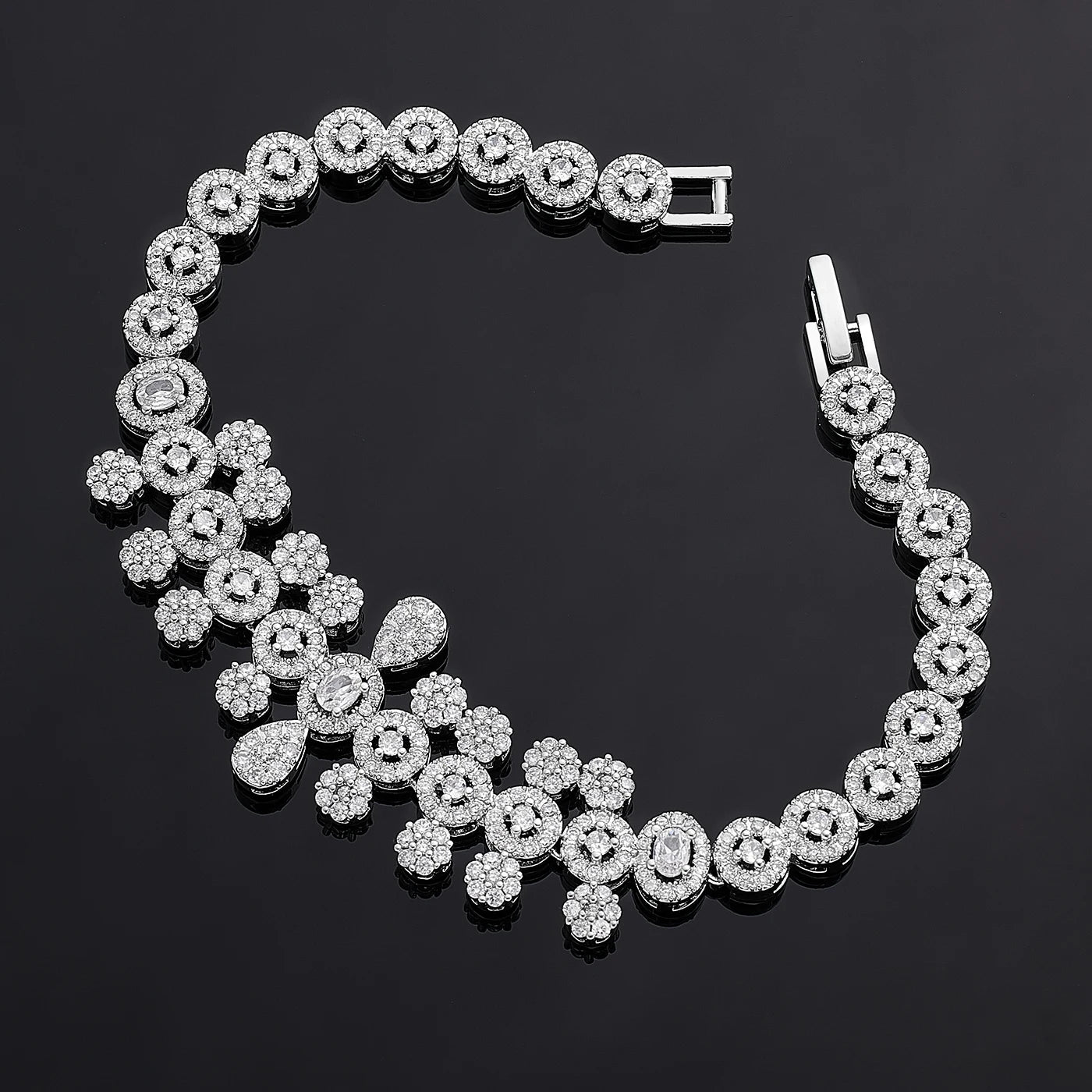 2024 Bride Wedding Jewelry Set for Women Dubai Luxury Jewelry and Accessories Bride Elegant Necklace and Earring Set Natalia Home Fashion Natalia Home Fashion