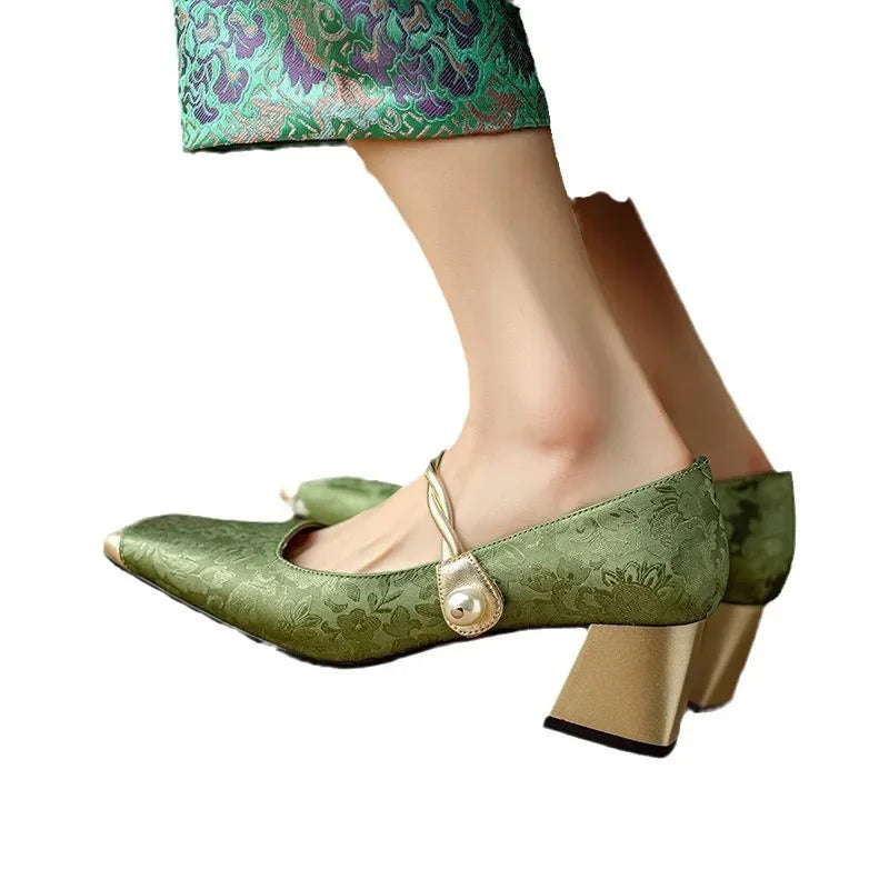 Sweet Mary Spring Flat Shoes Women's Footwear Midsole Soft Sole Comfortable Breathable Ladies Shoes