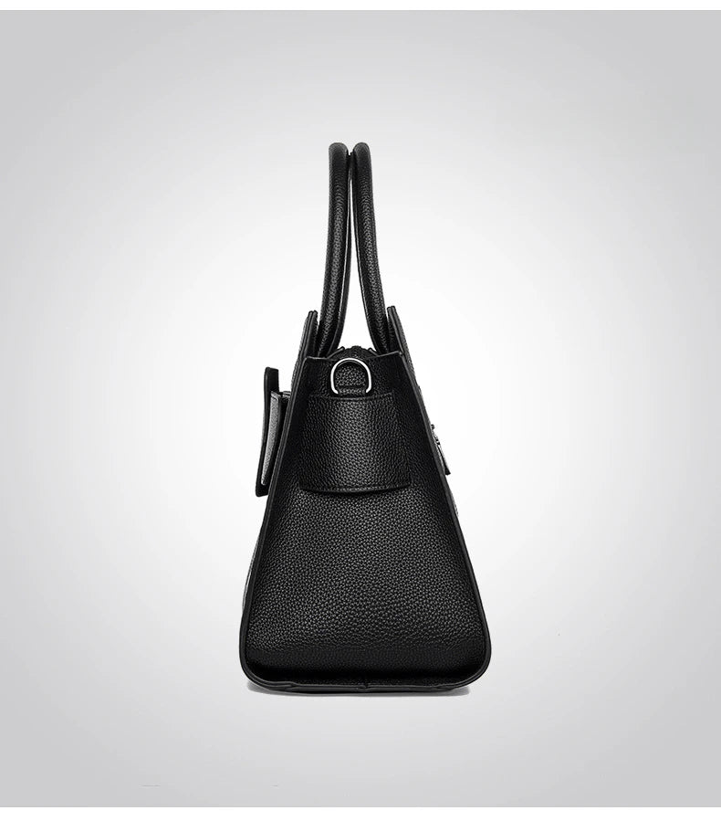 Bags for Women Trend Large-capacity Tote Bag, High Quality PU Leather Women's Retro Fashion Letter Handbag, Shoulder Bag
