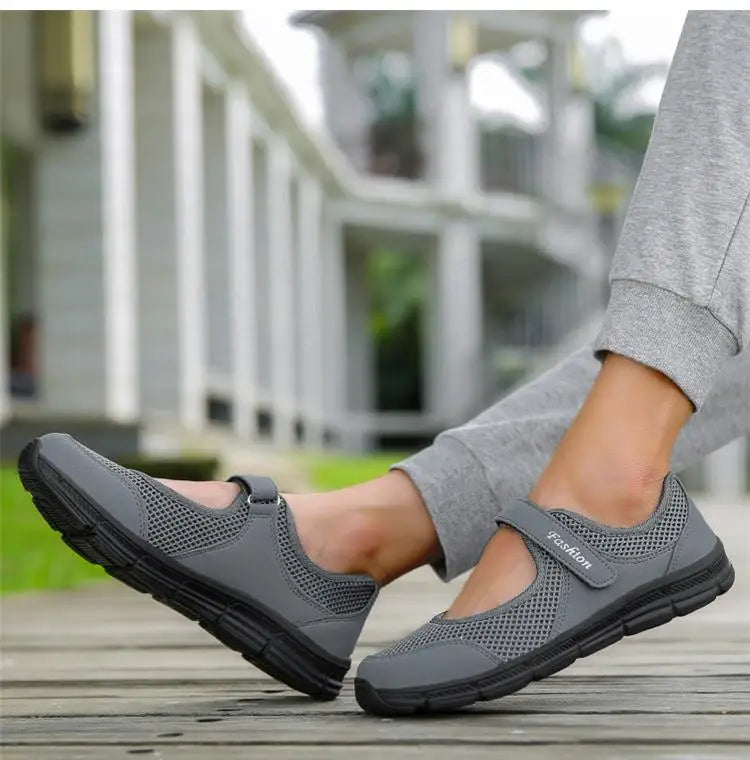 Fashion Women's Sneaker Comfortable Ladies Shoes Mesh Fabric Sneaker Women Platform Tennis Casual Sneaker Woman