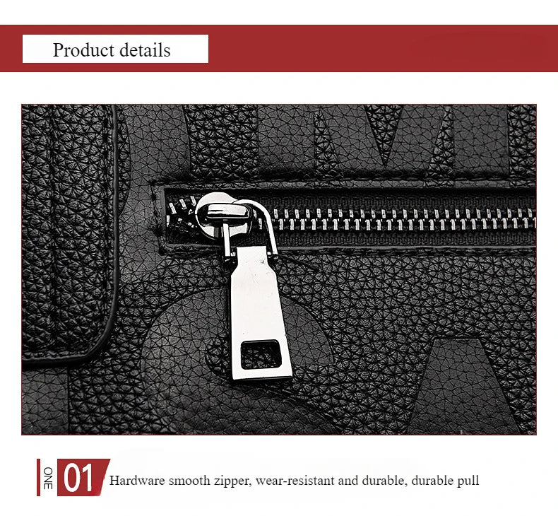 Bags for Women Trend Large-capacity Tote Bag, High Quality PU Leather Women's Retro Fashion Letter Handbag, Shoulder Bag