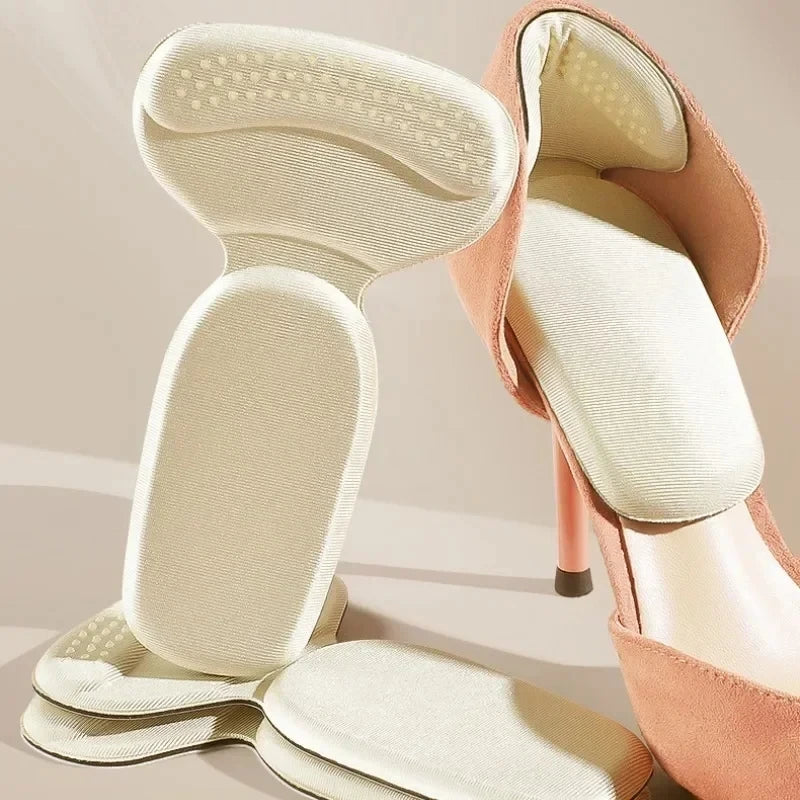 Women Shoes Insoles Adjustable Size Anti wear Feet Pad High Heels Back Sticker Pain Relief Protector Cushion Back Sticker