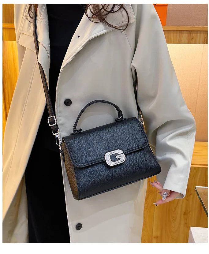 Women's Premium Minimalist Tote Bag - Stylish Shoulder/Crossbody Bag, Classic Large Capacity for Commuting