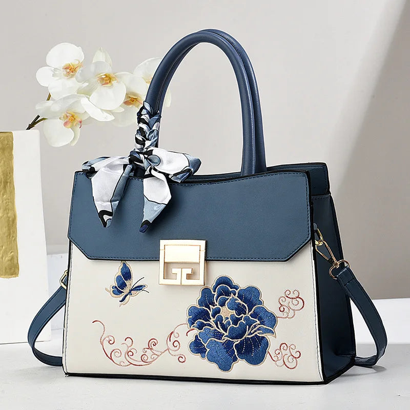 Embroidered Women's Bag Fashion Crossbody bags High Style Versatile Large Capacity Shoulder Handbag Designer Bag