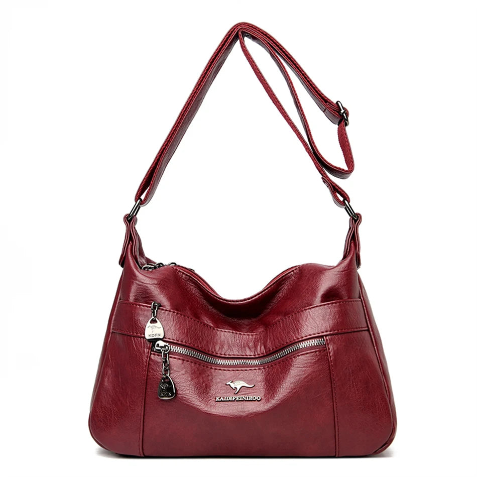 Genuine Brand Leather Sac Luxury Handbags Purses Women Bags Designer Shoulder Crossbody Messenger Bags Female Hand Bag