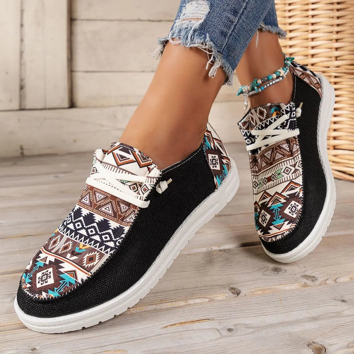 Women Flat Shoes Fashion Round Toed Shallow Mouth Lightweight Shoes for Women Casual Mesh Shoes Female